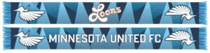 Minnesota United 3rd Kit Jersey Hook Graphic Scarf - Soccer Fan Winter Accessory