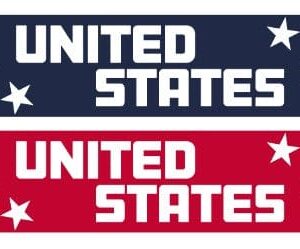 US Soccer Stars & Bars Graphic Scarf - Soccer Fan Winter Accessory