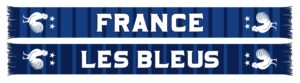 France Country Graphic Scarf - Soccer Fan Winter Accessory