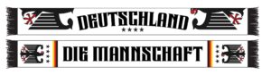 Germany Country Graphic Scarf - Soccer Fan Winter Accessory