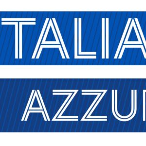 Italy Country Graphic Scarf - Soccer Fan Winter Accessory