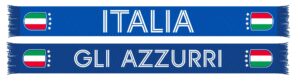 Italy Country Graphic Scarf - Soccer Fan Winter Accessory