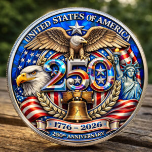 250th Anniversary America 1776-2026 Coin