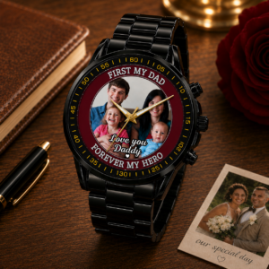Custom Family Photo Watches - First My Dad