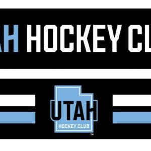 National Hockey League Utah Hockey Club Jersey Hook Graphic Scarf - Hockey Fan Winter Accessory