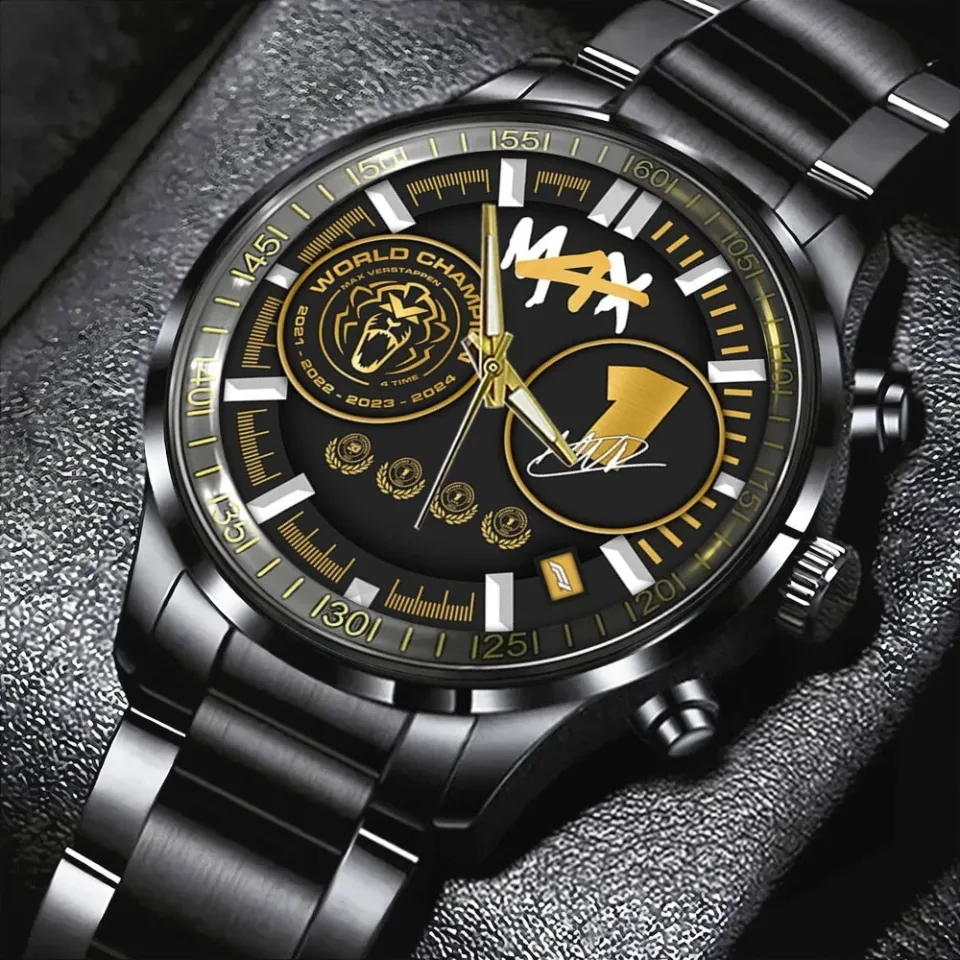 Personalized MV1 Black Stainless Steel Watch 1 Personalized MV1 Black Stainless Steel Watch