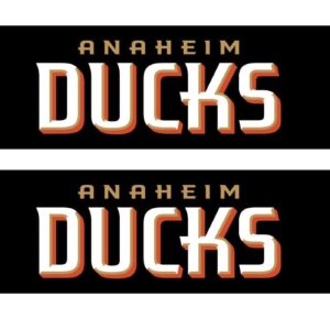 National Hockey League Anaheim Ducks Alt Graphic Scarf - Hockey Fan Winter Accessory