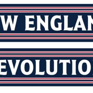 New England Revolution Rods Graphic Scarf - Soccer Fan Winter Accessory