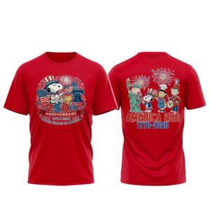 America 250th Celebration Peanuts T-Shirt