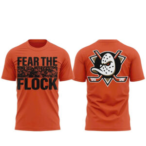 Anaheim Ducks 2026 Playoffs Fear the Flock T-Shirt