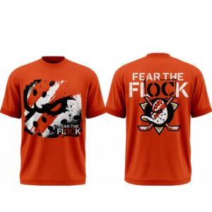 Anaheim Ducks Fear The Flock Playoff 2026 Game 4 T-Shirt