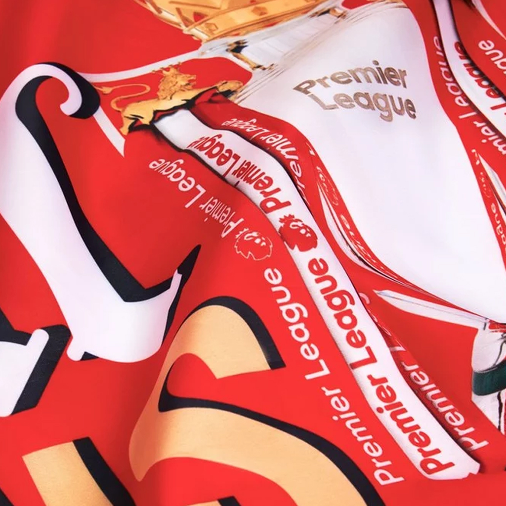 Arsenal Champions 2025-2026 Gothic Trophy Flag 2 Arsenal Champions 2025-2026 Gothic Trophy Flag