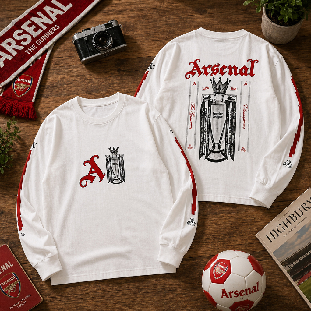 Arsenal Champions Trophy 2026 Sweatshirt 2 Arsenal Champions Trophy 2026 Sweatshirt