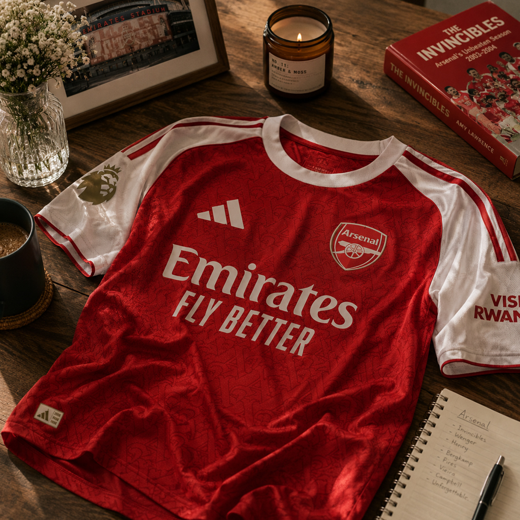 Arsenal FC Premier League Champions 2026 T-Shirt 2 Arsenal FC Premier League Champions 2026 T-Shirt