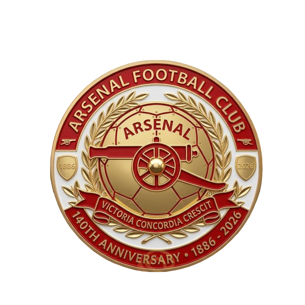 Arsenal Football Club 140th Anniversary Pride Passion Coin 1 Arsenal Football Club 140th Anniversary Pride Passion Coin