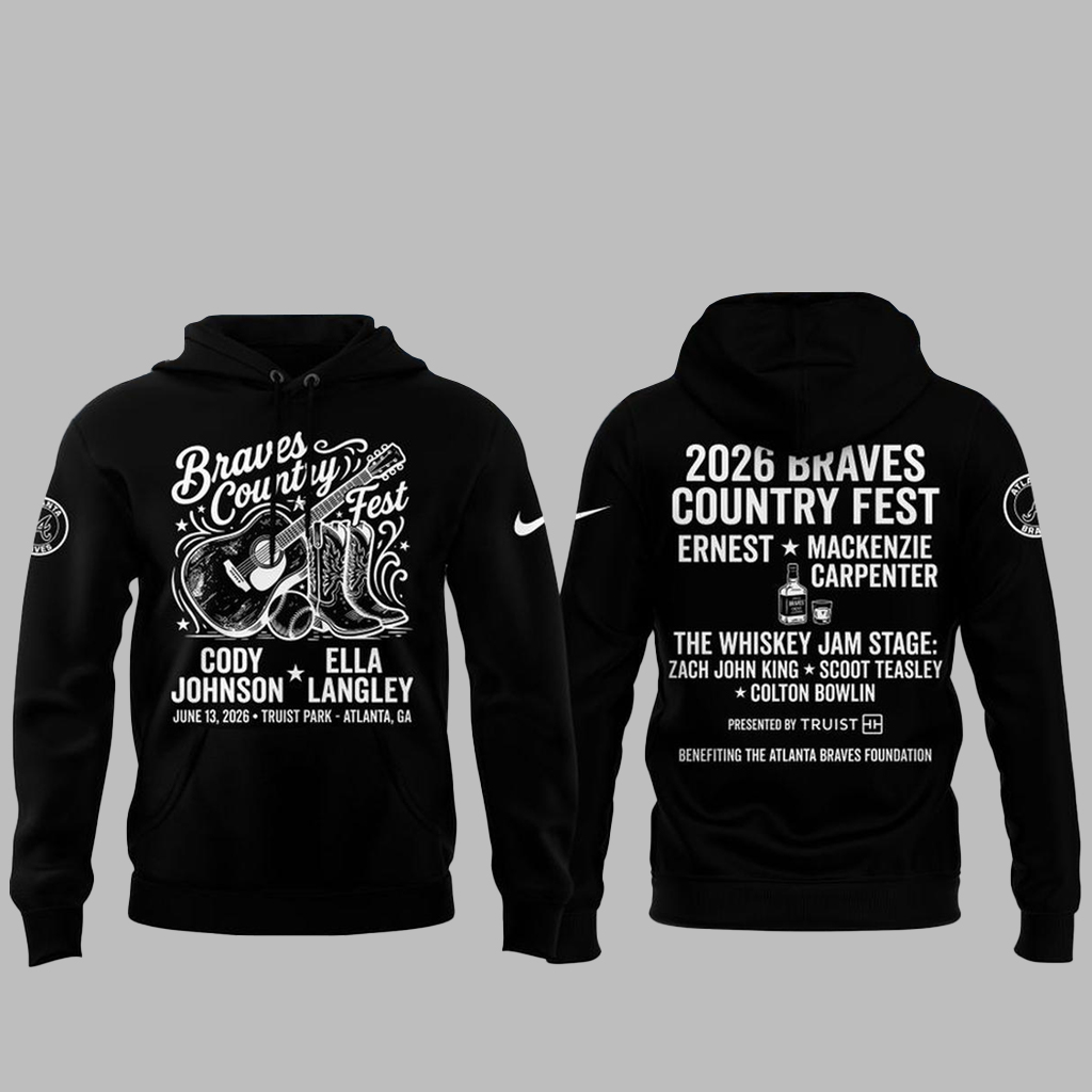 Atlanta Braves 2026 Braves Country Fest Shirt 3 Atlanta Braves 2026 Braves Country Fest Hoodie