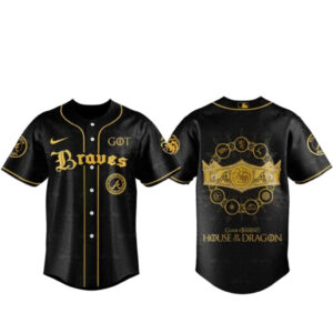Atlanta Braves Game of Thrones House of the Dragon 2026 Baseball Jersey