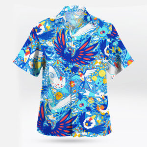 Bird Pokemon Hawaiian Shirt Tropical Breeze