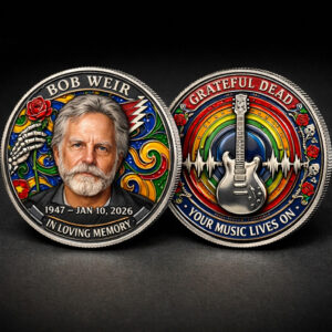 Bob Weir Music Legend Grateful Dead Commemorative Coin