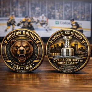 Boston Bruins 102th Anniversary Commemorative Coin