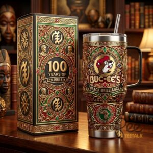 Unisex Bucees With Handle Graphic Tumbler for Fans