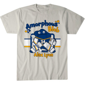 Buffalo Sabres Alex Lyon Amorphous Blob T-Shirt
