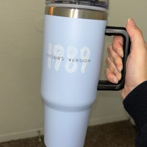 Unisex Capital One Taylor Swift 1989 Taylors Version Cup Graphic Tumbler for Fans