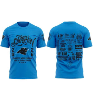 Carolina Panthers x Chris Stapleton All-American Road Show 2026 T-Shirt