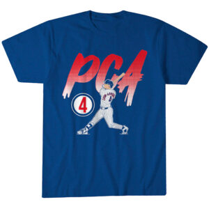 Chicago Cubs Pete Crow-Armstrong Slugger Swing Number T-Shirt