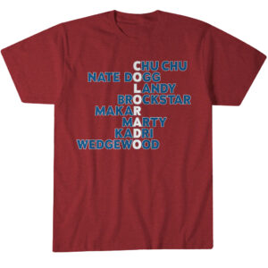 Colorado Avalanche Hockey Names 2026 T-Shirt
