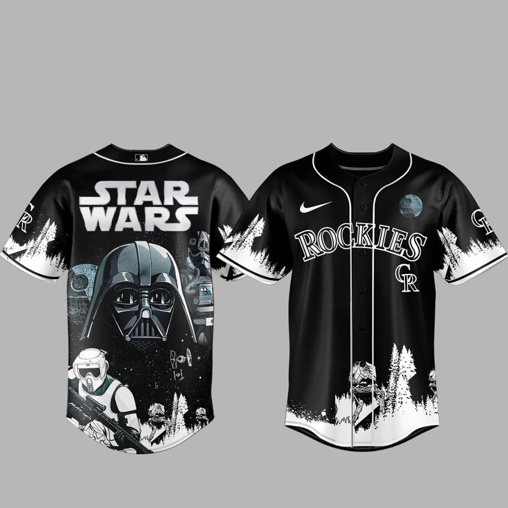 Colorado Rockies x Star Wars 2026 Baseball Jersey Version 1 1 Colorado Rockies x Star Wars 2026 Baseball Jersey Version 1