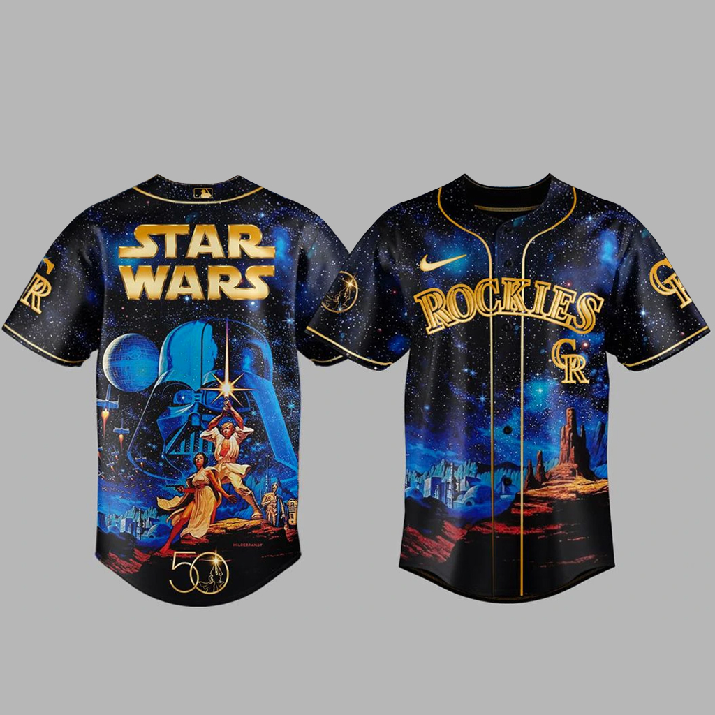 Colorado Rockies x Star Wars 2026 Baseball Jersey Version 2 1 Colorado Rockies x Star Wars 2026 Baseball Jersey Version 2
