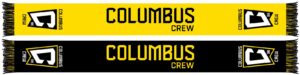 Columbus Crew Two-Tone Graphic Scarf - Fan Winter Accessory