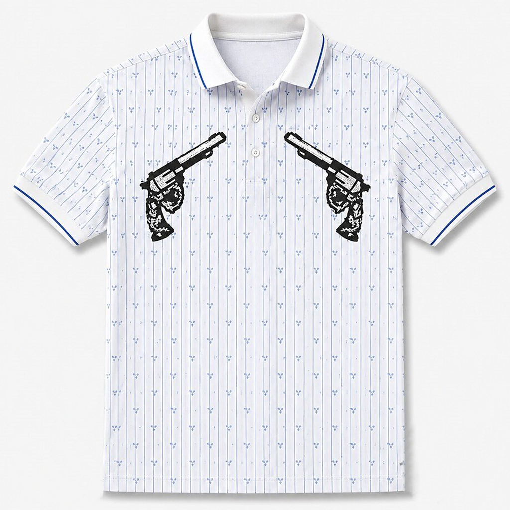 Conor McGregor Machine Gun 2026 Polo Shirt 1 Conor McGregor Machine Gun 2026 Polo Shirt
