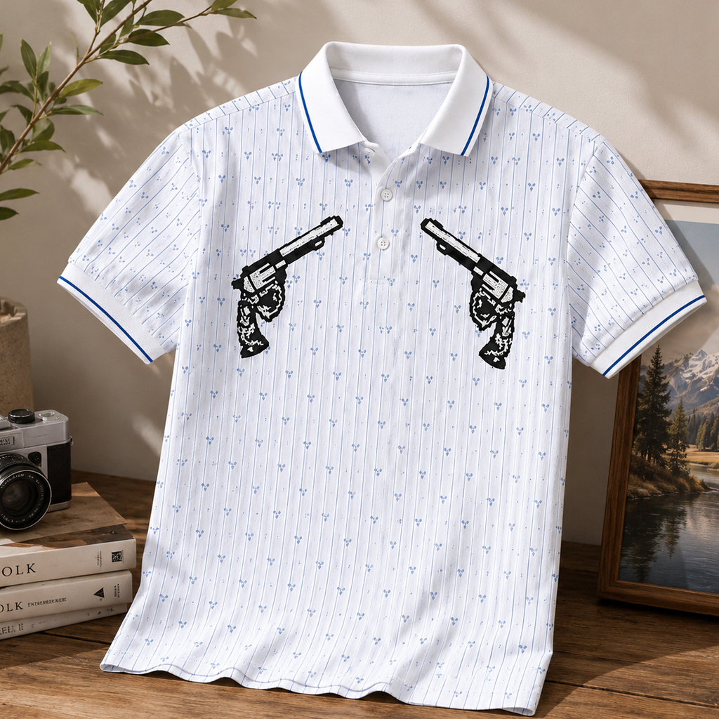 Conor McGregor Machine Gun 2026 Polo Shirt 2 Conor McGregor Machine Gun 2026 Polo Shirt