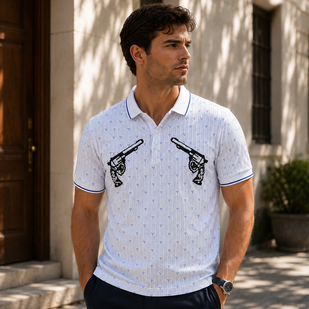 Conor McGregor Machine Gun 2026 Polo Shirt 3 Conor McGregor Machine Gun 2026 Polo Shirt