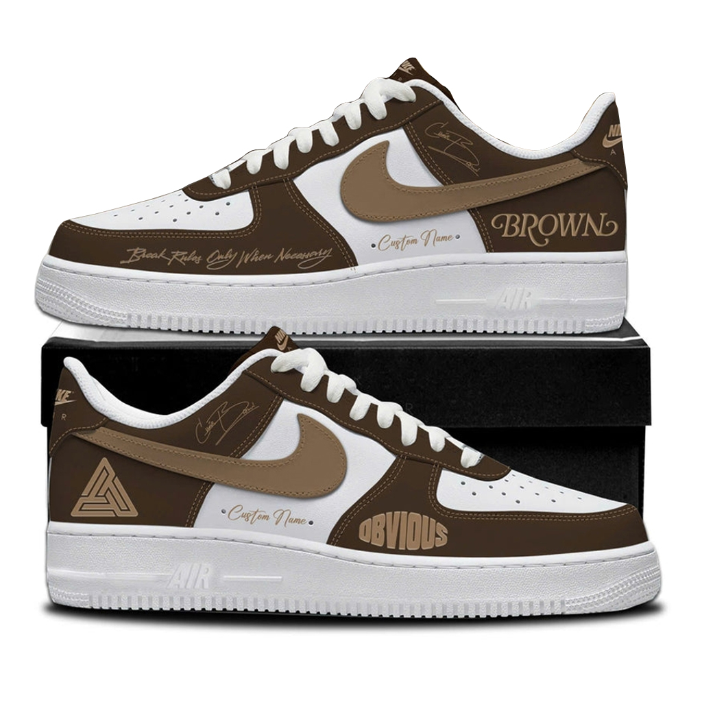 Custom Name Chris Brown Album 2026 Air Force 1 Shoes Sneakers 1 Custom Name Chris Brown Album 2026 Air Force 1 Shoes Sneakers