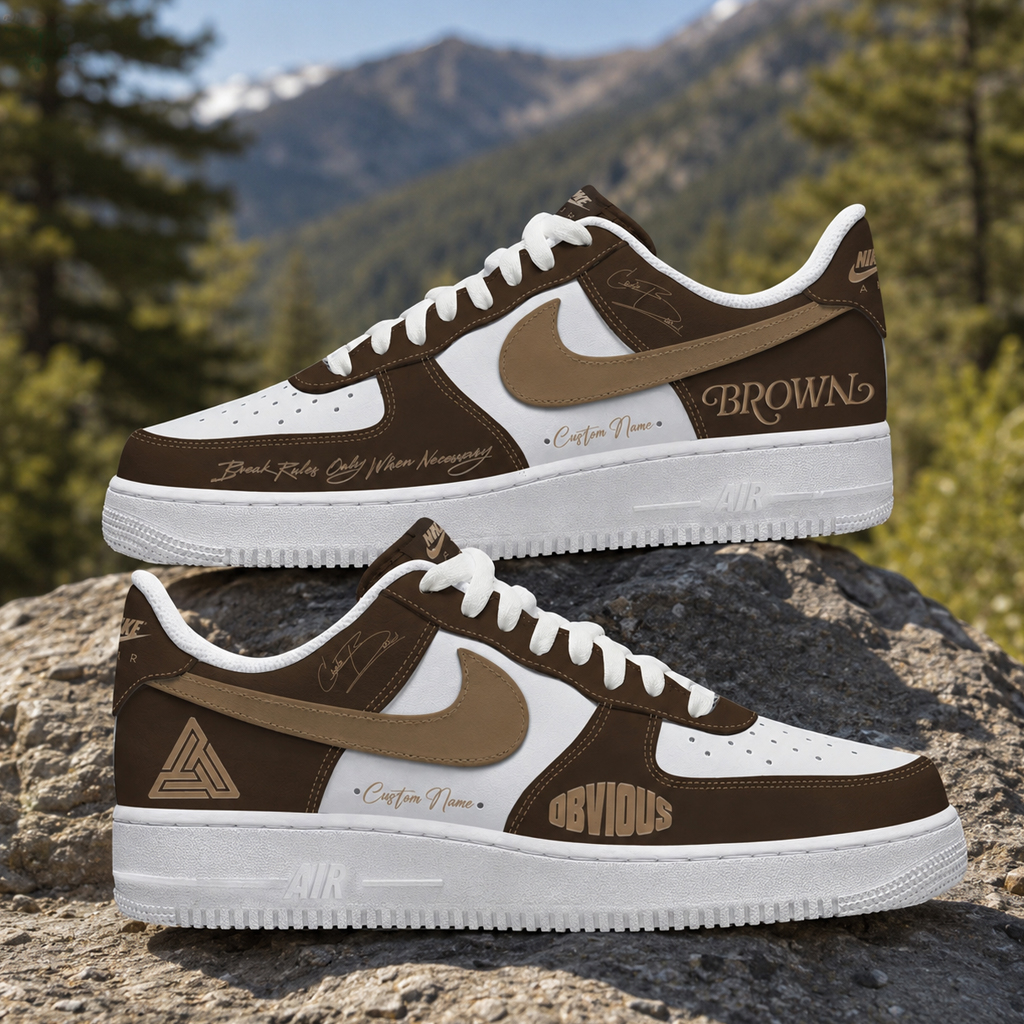 Custom Name Chris Brown Album 2026 Air Force 1 Shoes Sneakers 2 Custom Name Chris Brown Album 2026 Air Force 1 Shoes Sneakers - Image 2