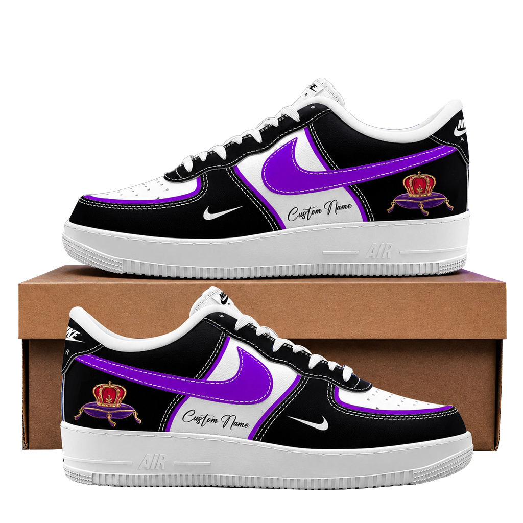 Custom Name Crown Royal Air Force 1 Shoes Sneakers 1 Custom Name Crown Royal Air Force 1 Shoes Sneakers