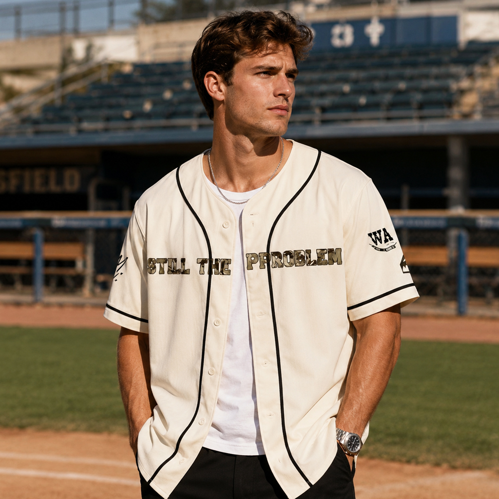 Custom Name Morgan Wallen Merch Still The Problem Tour 2026 Baseball Jersey 3 Custom Name Morgan Wallen Merch Still The Problem Tour 2026 Baseball Jersey