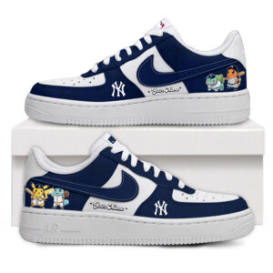 Custom Name New York Yankees x Pokémon Night 2026 Air Force 1 Shoes Sneakers