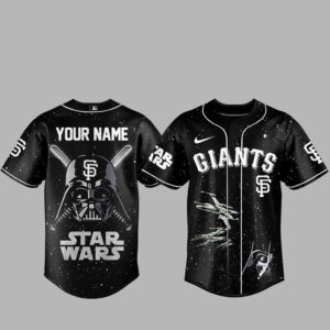 Custom Name San Francisco Giants x Star Wars 2026 Baseball Jersey