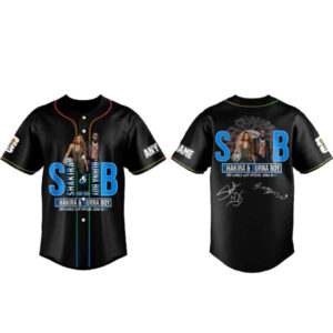 Custom Name Shakira x Burna Boy World Cup 2026 Baseball Jersey