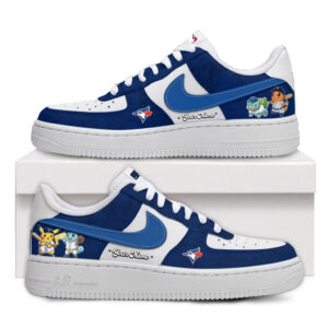 Custom Name Toronto Blue Jays x Pokémon Night 2026 Air Force 1 Shoes Sneakers