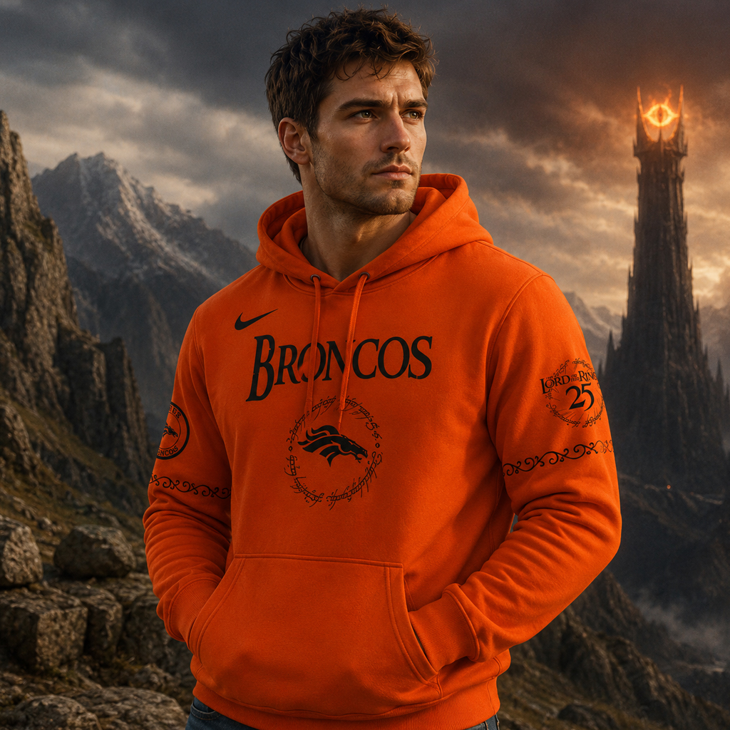 Denver Broncos Lord of The Rings Night 2026 Shirt 4 Denver Broncos Lord of The Rings Night 2026 Hoodie