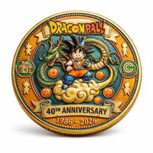 Dragon Ball 40th Anniversary 1986-2026 Commemorative Coin