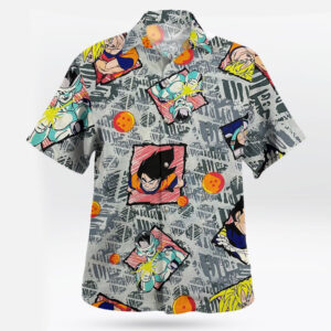 Dragon Ball Z Retro Anime Hawaiian Shirt