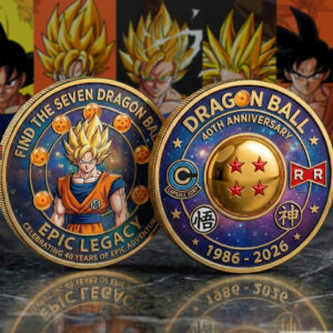 Dragon Warrior Dragon Ball 40Th Anniversary Commemorative Coin