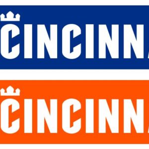 FC Cincinnati Two Tone Graphic Scarf - Soccer Fan Winter Accessory