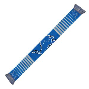 Unisex Detroit Lions Big Logo Graphic Scarf for Sports Fans